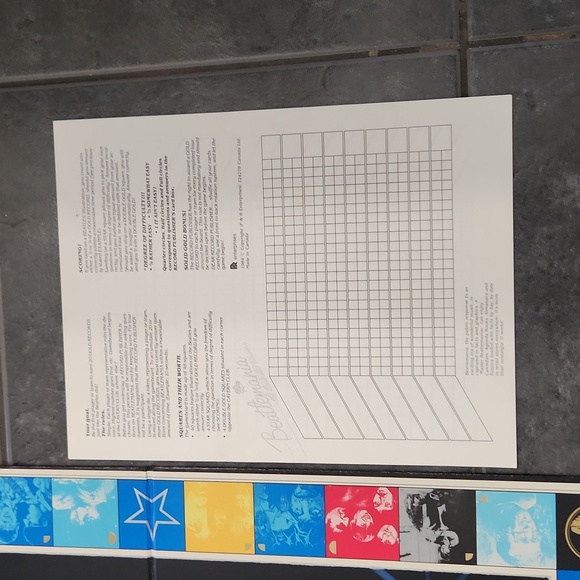 Vintage Beatlemania Trivia Board Game - Picture 5 of 6